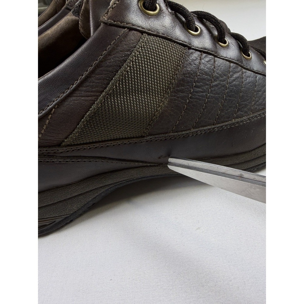 Dunham Waterproof Men's Leather Shoes Brown Lace Up Sz 15 Comfort UGG Insole - Picture 5 of 14